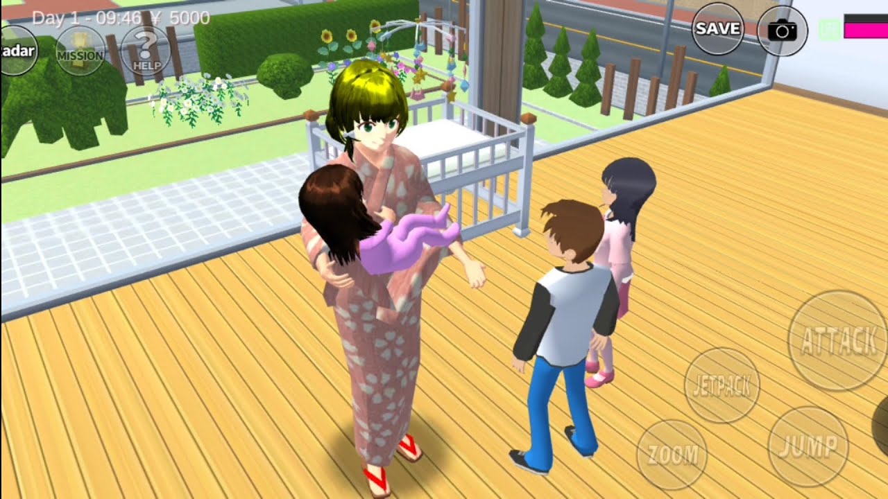 Main Sama anak Sakura #sakuraschoolsimulator 