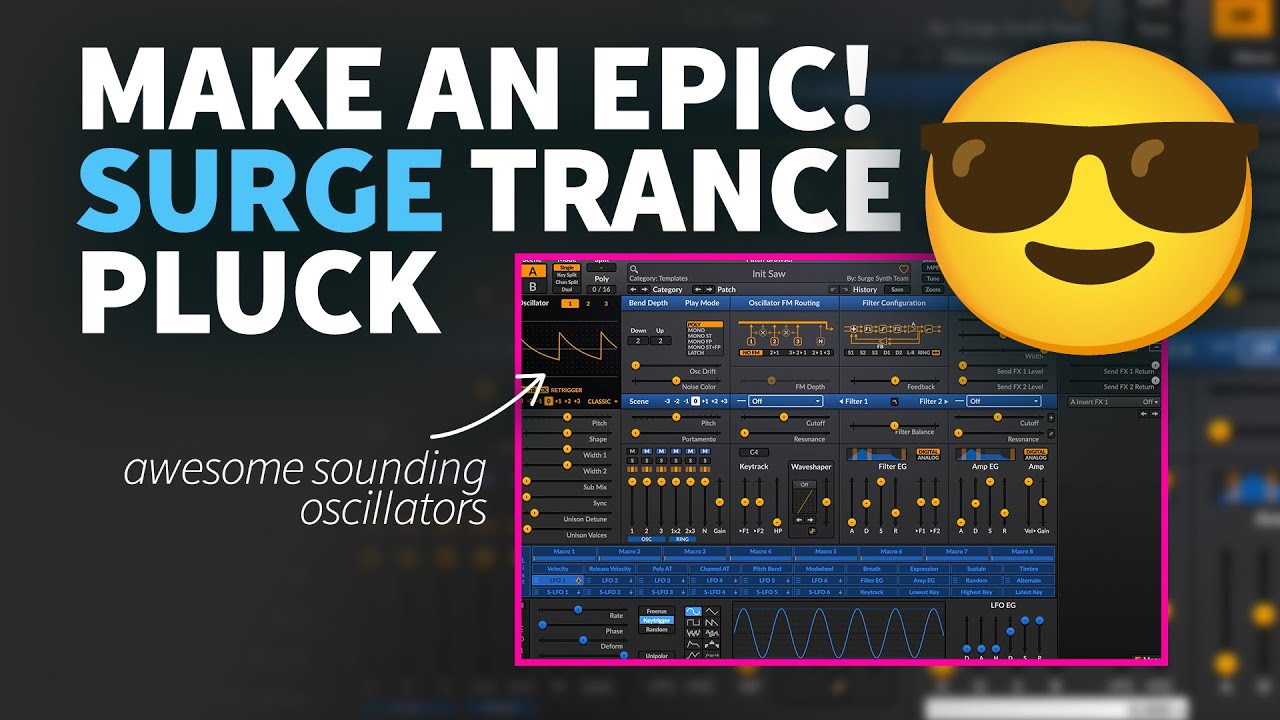 Surge XT Trance Production Tips | Unleash the Epic Trance Pluck