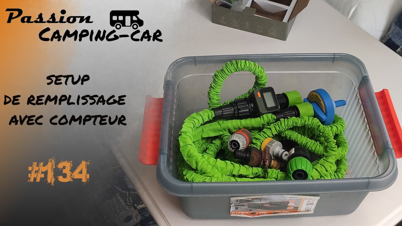 Episode 134 : Mon setup de remplissage d'eau avec compteur