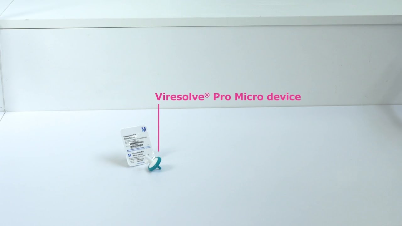 Tech Tutorial Vmax™ Constant Pressure Test for Sizing Viral Clearance Filters