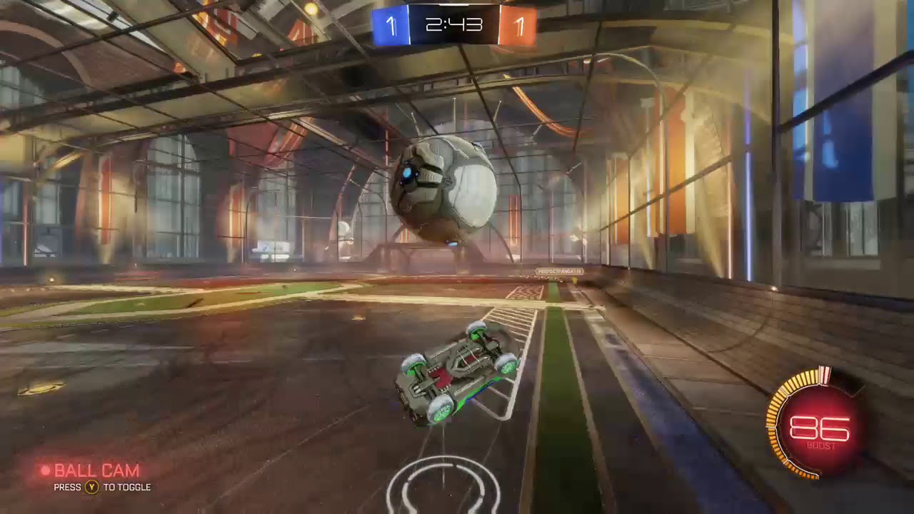 Just the Clip: Rocket League Flying Finesse