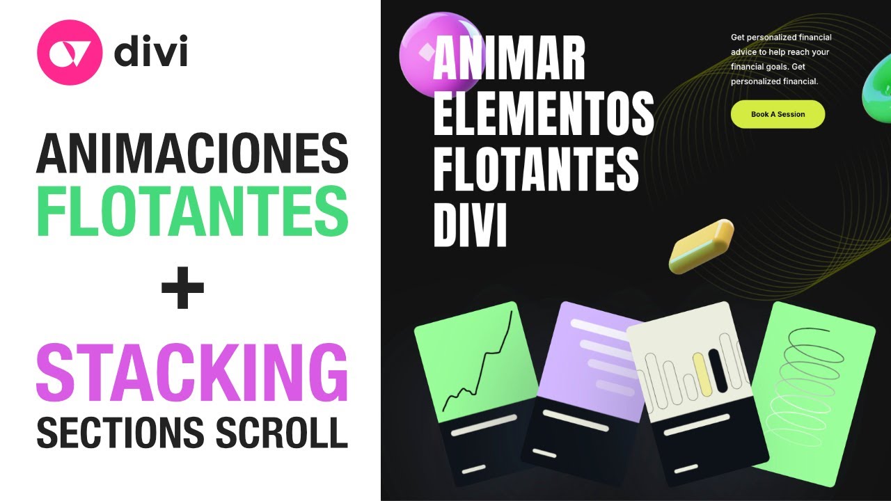 Cómo animar Elementos Flotantes y crear un efecto 