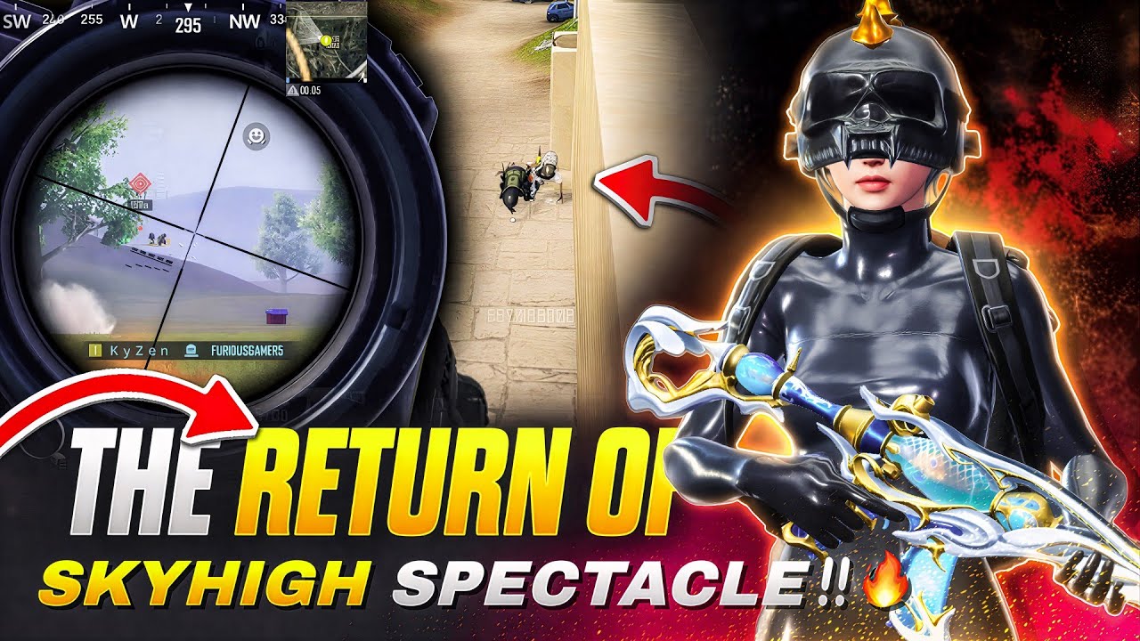 The Return of SKYHIGH *SPECTACLE — Intense Clutches | BGMI 🔱
