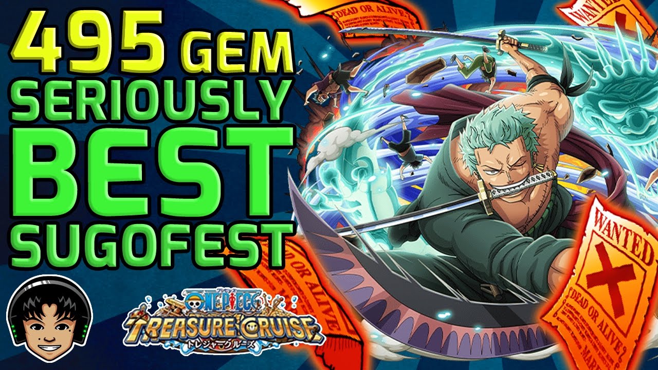 The GREATEST SUGOFEST of 2016! 495 Gems, A TRIPLE! [One Piece Treasure Cruise]