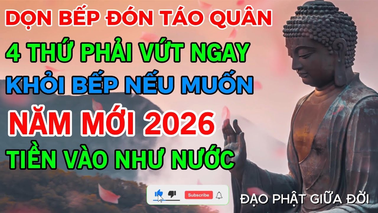Dọn Bếp Đón Táo Quân: 4 Thứ Phải Vứt Ngay Khỏi Bếp Nếu Muốn Năm Mới Tiền Vào Như Nước