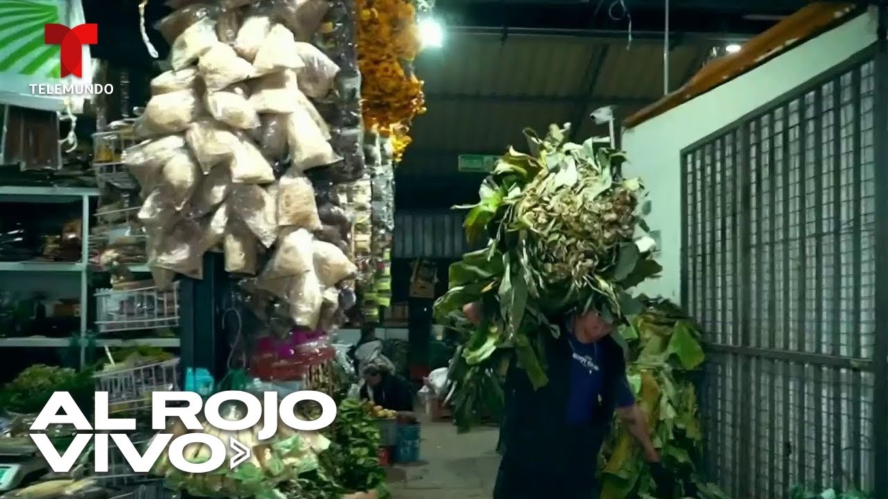 Mercado en Colombia preserva tradiciones ancestrales entre hierbas y rituales