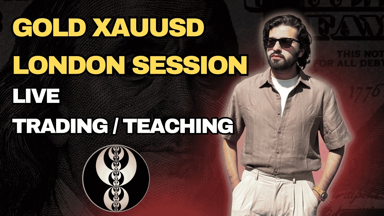 EP 2: GOLD Live Trading & Teaching London Session | ICT SMC - 23rd July 2026