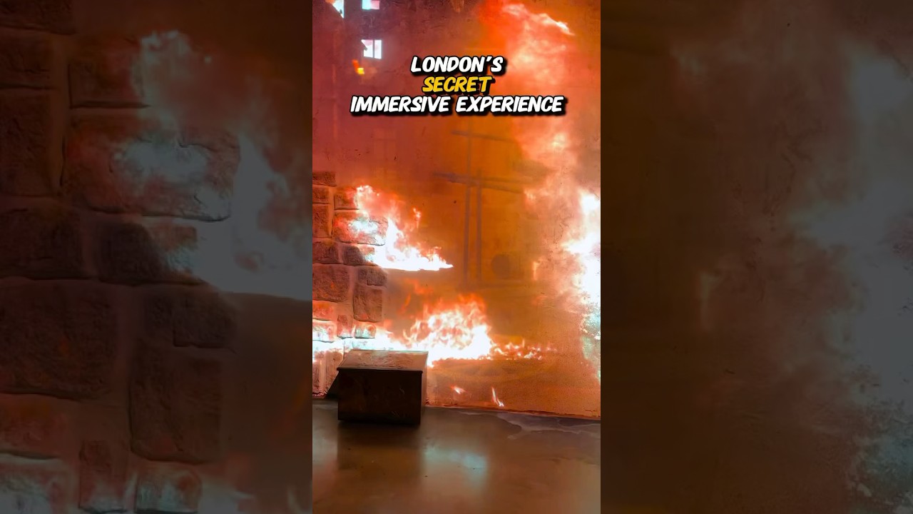 Best Immersive Experience In London #explore #london #bucketlist #travel #thingstodo #shorts #fun