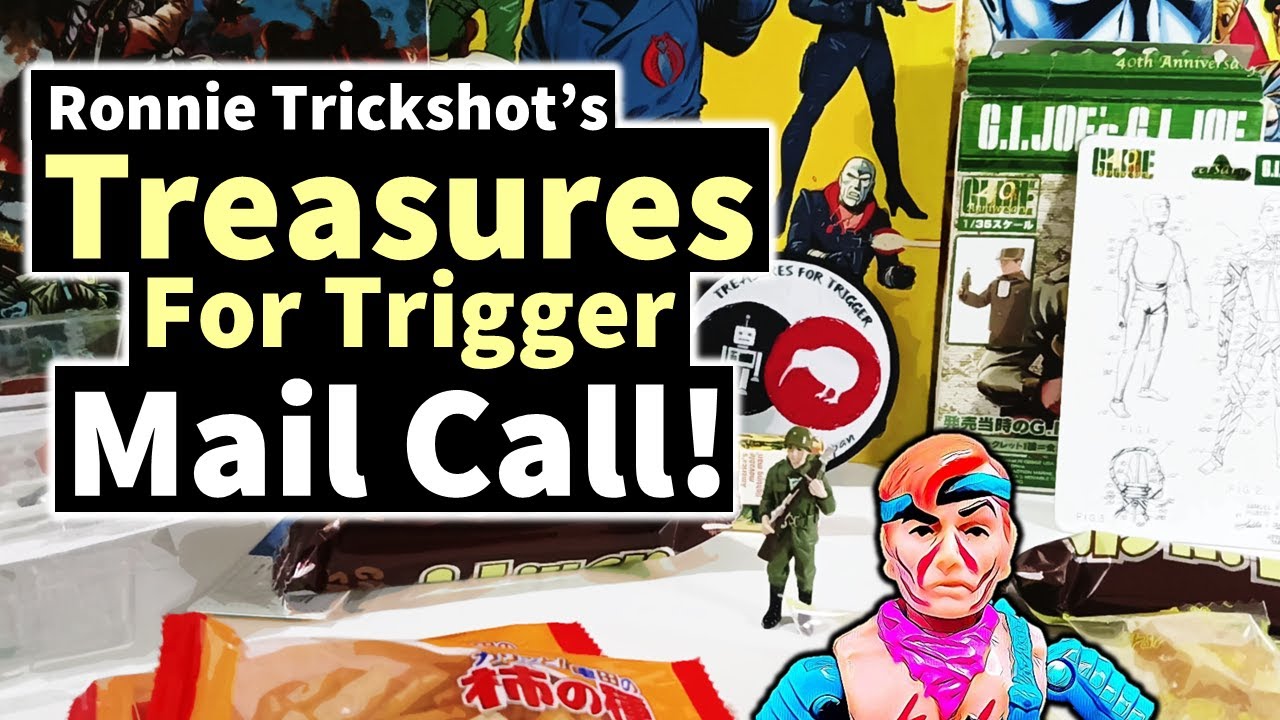 My "Treasures for Trigger" GI Joe Mail Call!