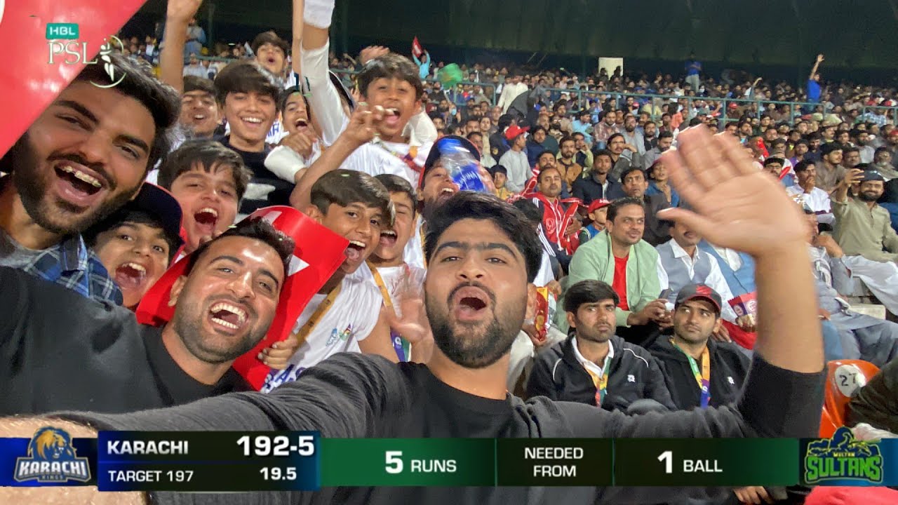 Multan Stadium Full in Psl Match Bht Mza Aya🤩