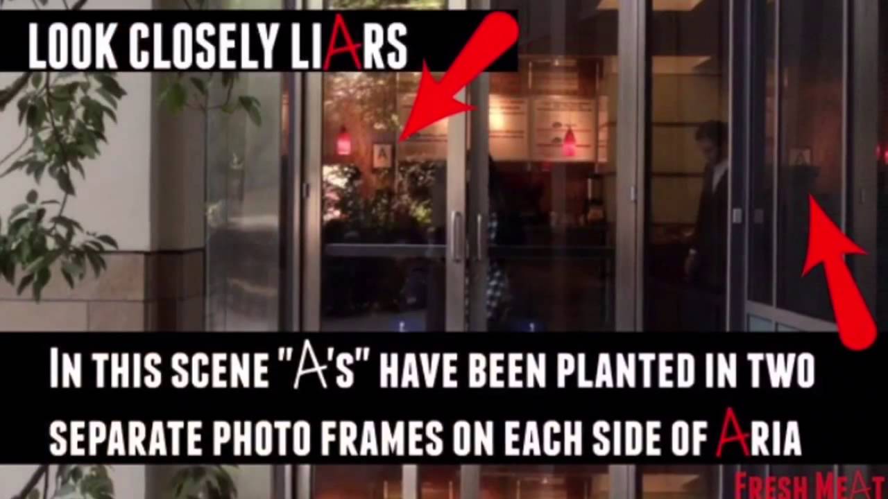 Aria is A - pretty little liars theory