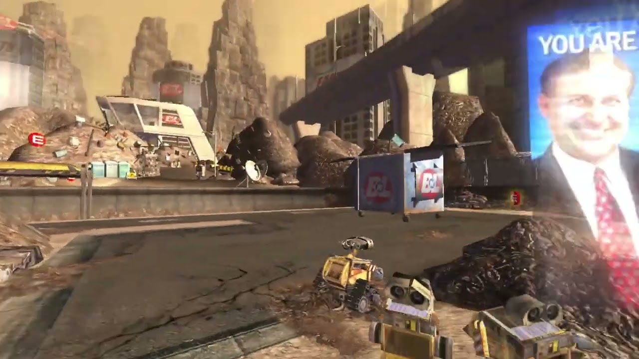 Wall-E Full Gameplay (PS3)