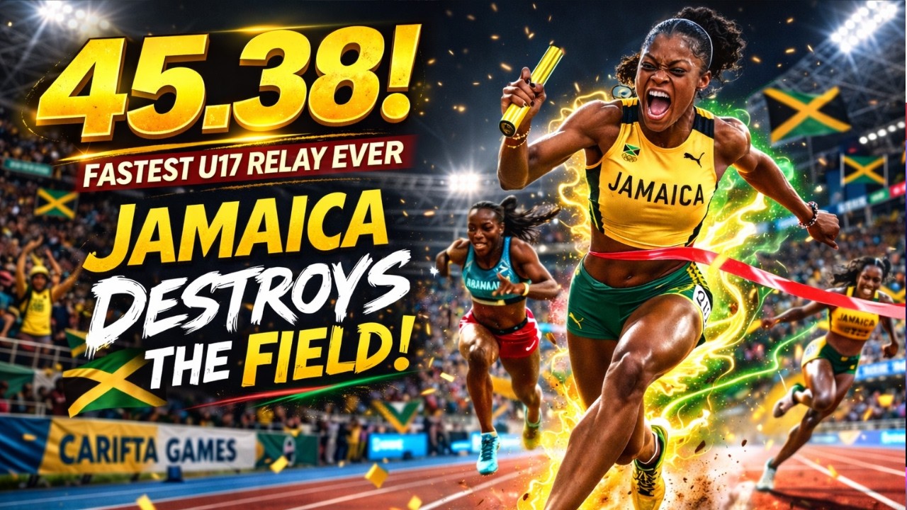 The GREATEST 4x100m Relay History – Jamaica DESTROYS The Field