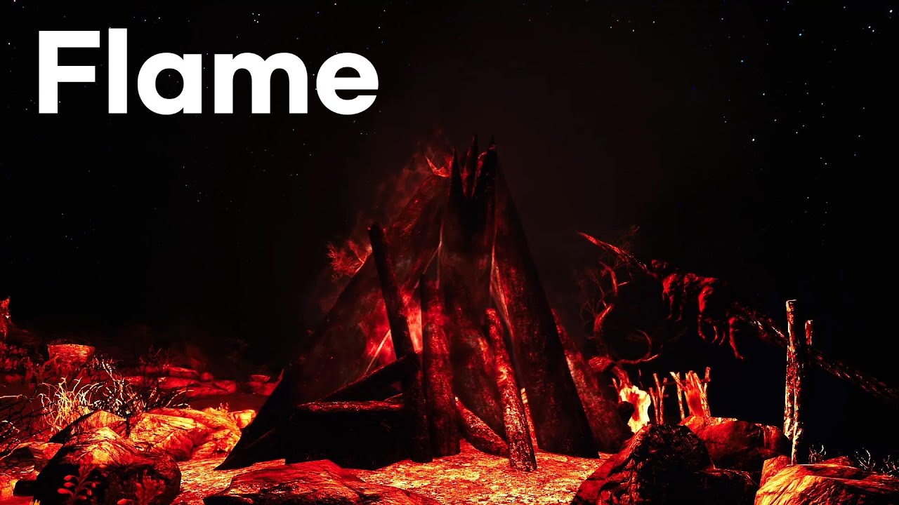 GAME ASMR SKYRIM Talking Stone Camp
