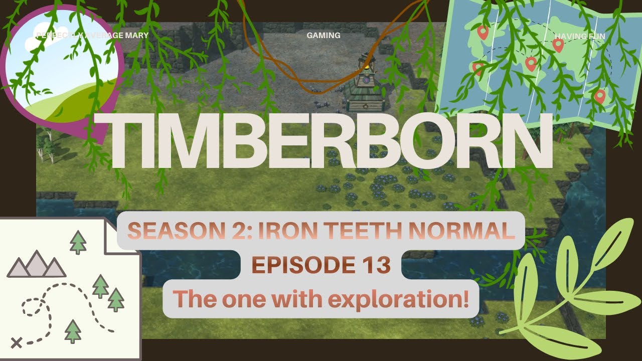 Timberborn S2 Ep13: The one with exploration and greening of the map!