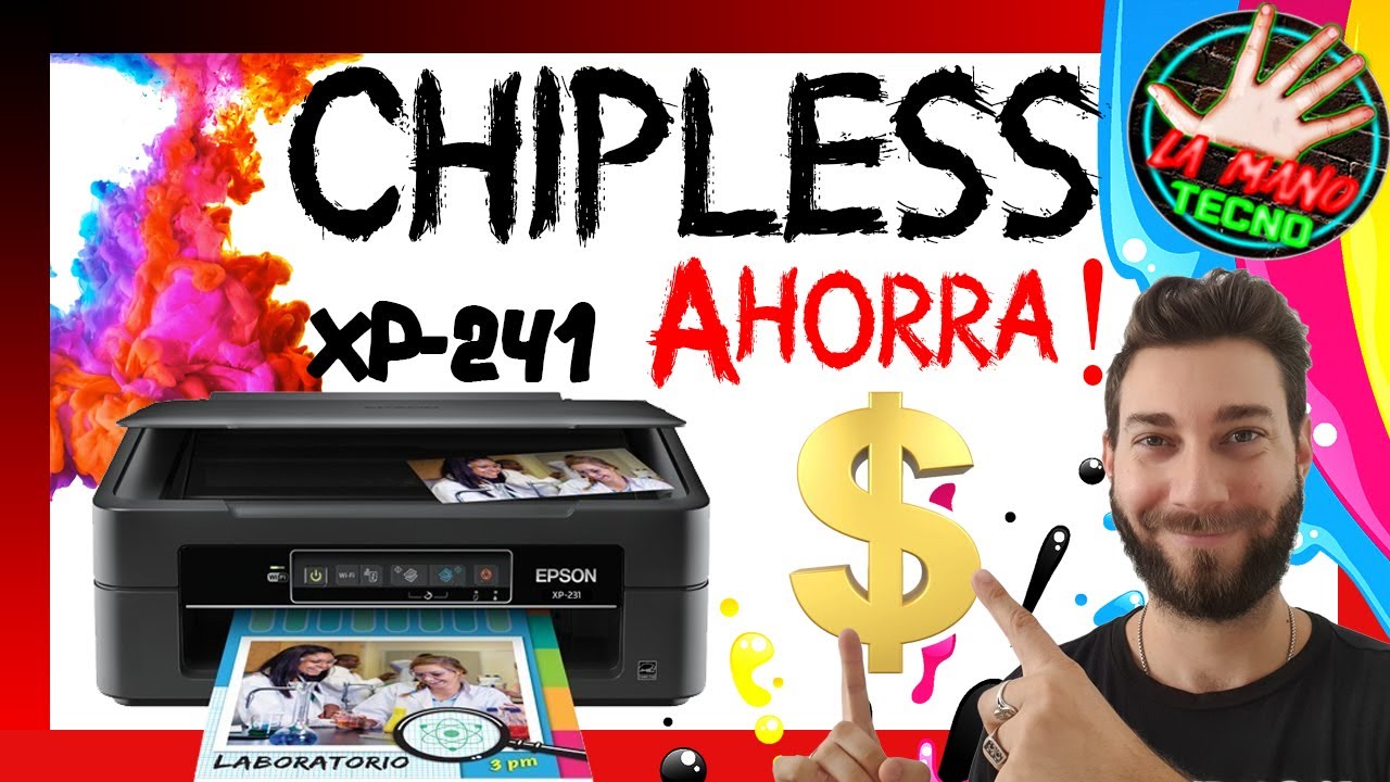 ✅ Que es CHIPLESS?  | COMO INSTALARLO en una impresora EPSON XP-241 | 2020