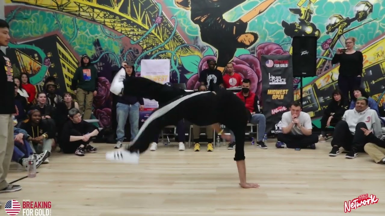 Hijack Vs The Diss  - B-Boy Top 8 - Midwest Open - Breaking For Gold USA - USA Dance - B-Boy Network