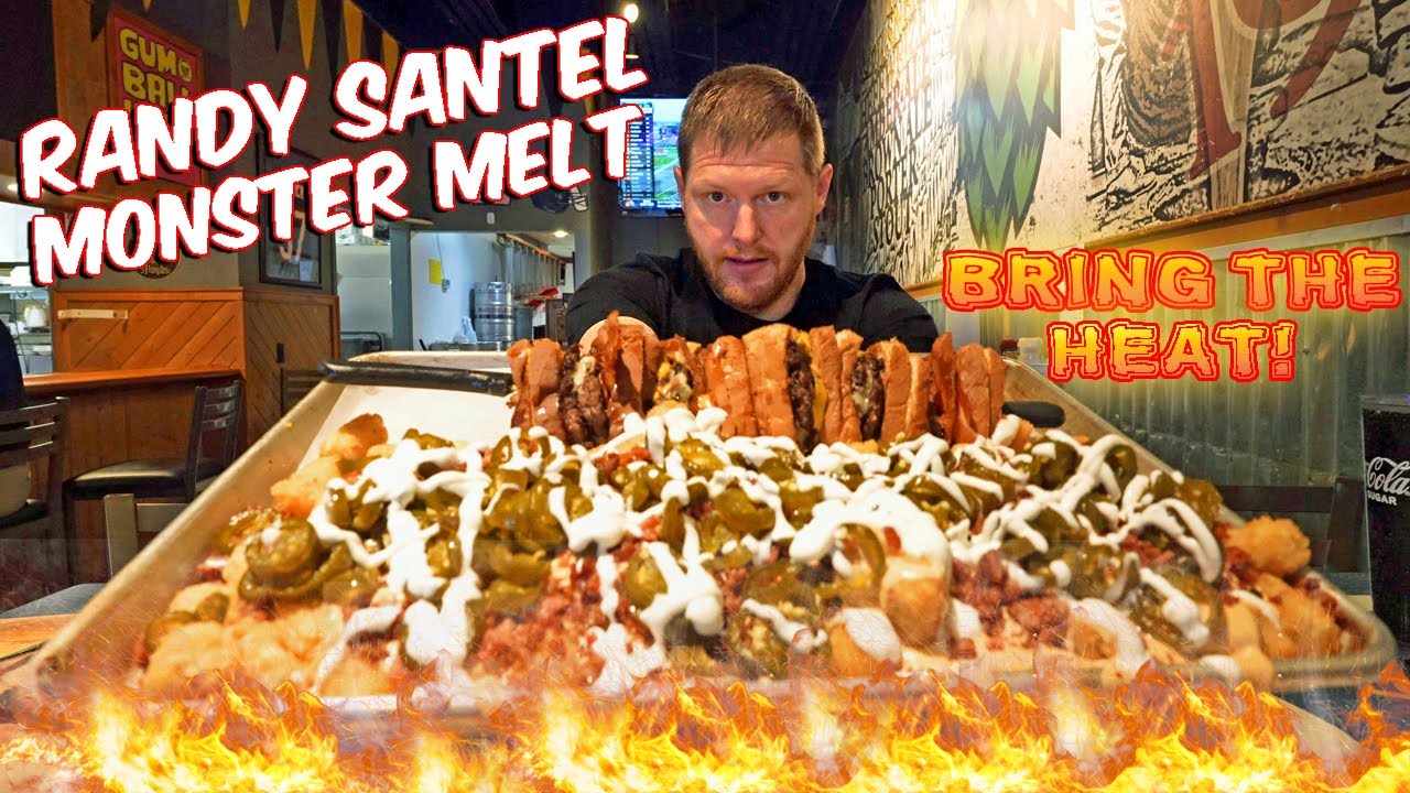 THIS SPICY MONSTER MELT CHALLENGE PACKED EVERY PEPPER IN THE HOUSE!