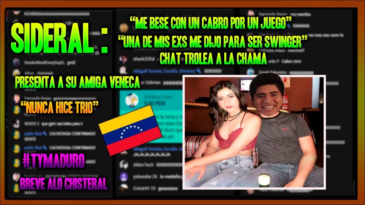 SIDERAL PRESENTA A SU AMIGA VENEZOLANA //ALÓ SIDERAL + VERDAD O RETO