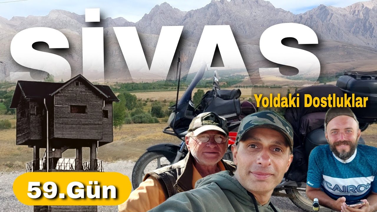 Türkiye turu, Sivas'tan Kayseri'ye devam ediyorum. Cbf 150  ile uzun yol maceralarım