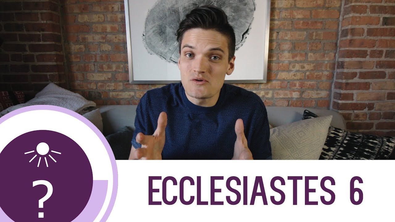 Don't waste what God has given you | Ecclesiastes Bible Study