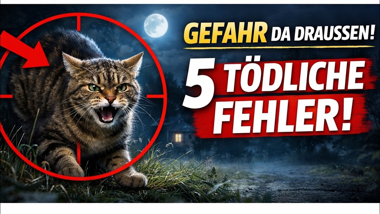 5 TÖDLICHE Fehler, die JEDER Freigänger-Besitzer macht 🙀 | Die ungeschminkte Wahrheit