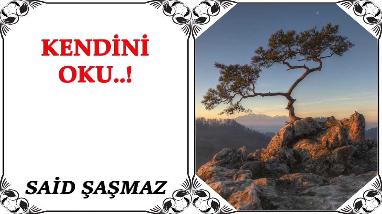 Said Şaşmaz - Kendini Oku..!