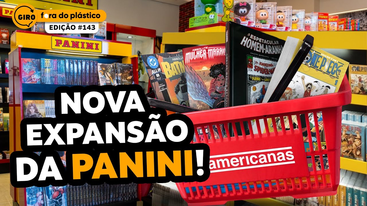 NOVA EXPANSÃO da Panini + MAIOR SUCESSO de 2025 + Kirby ETERNIZADO
