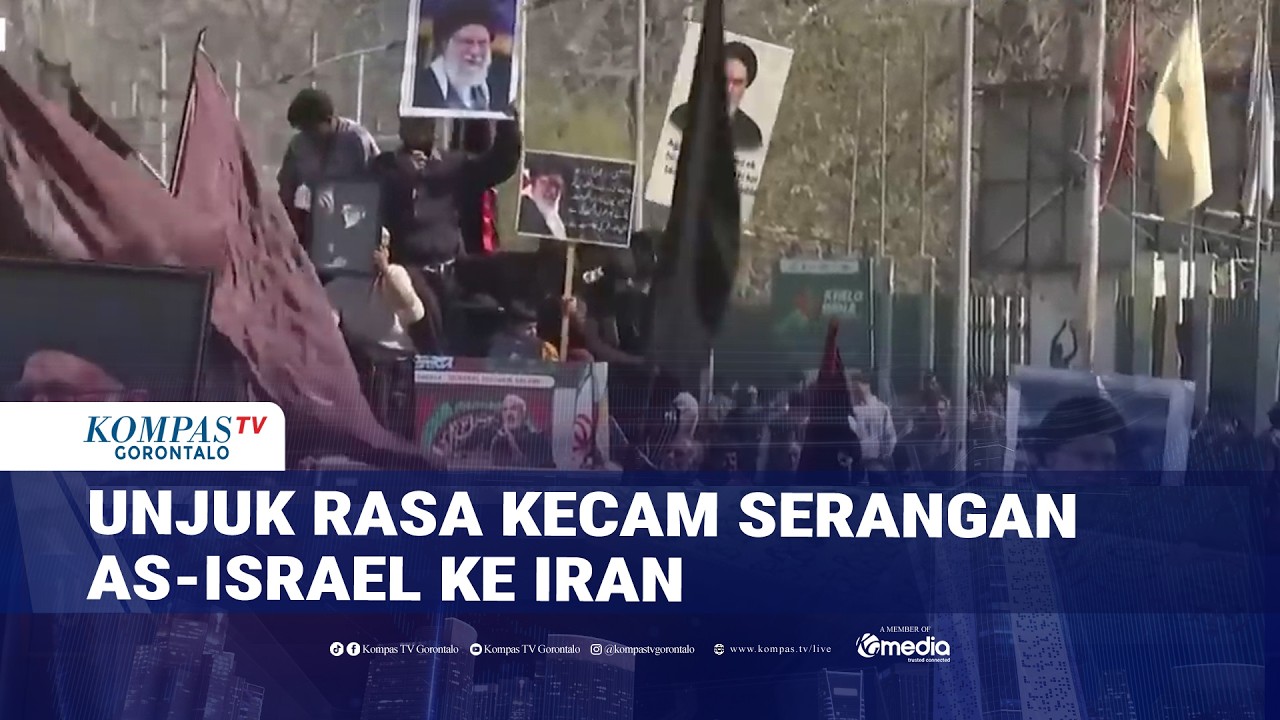 Demo Kecam Serangan AS Israel ke Iran di Pakistan dan India, Konsulat Dilempari Batu dan Dibakar