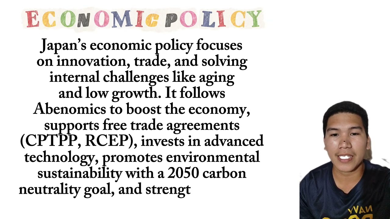 Contemporary foreign and economic policies in Japan 