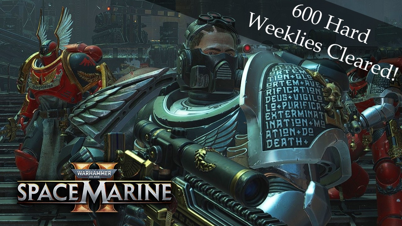 For Sanguinius! Today We Clear the 600th Hard Weekly Stratagem Run (Space Marine)
