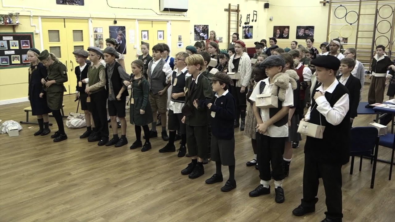 Year 6 World War II Day: Air Raid and "The Lambeth Walk"