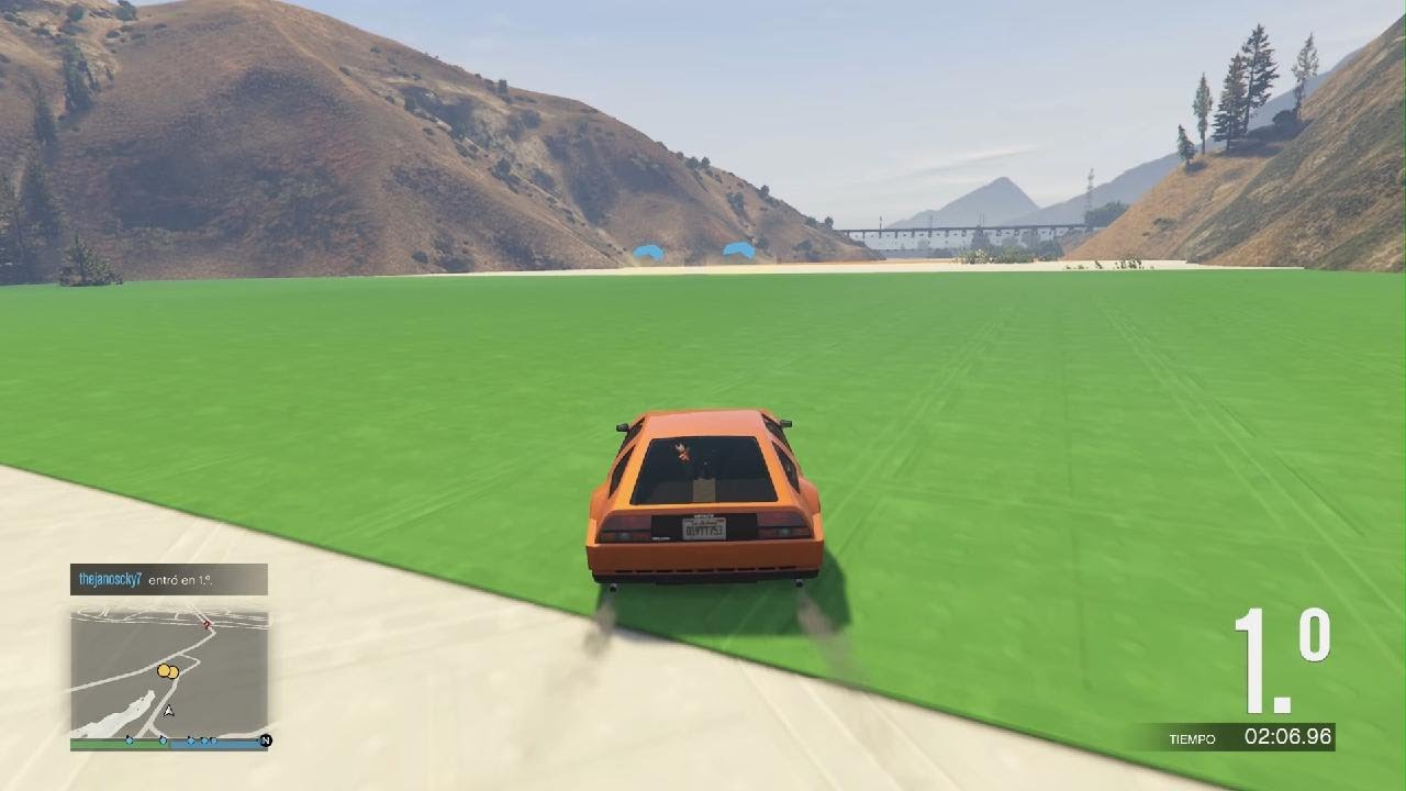 CARRERA LARGA RANDOM GTA V ONLINE