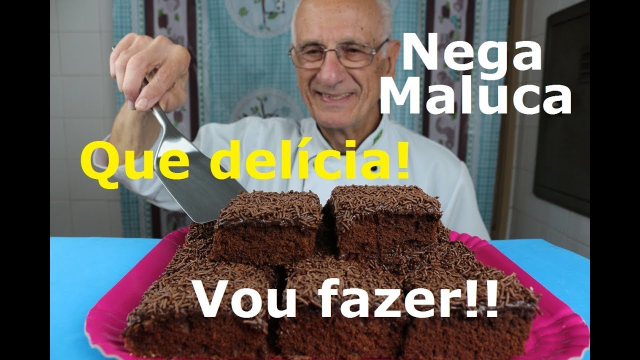 BOLO NEGA MALUCA (Com Cobertura de Chocolate – Fácil, Rápido, Delicioso!)