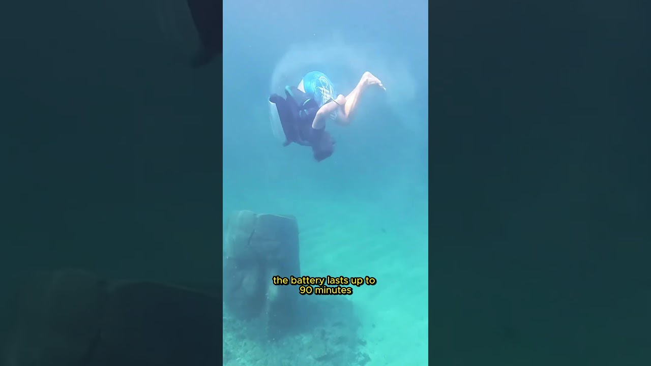 Would You Try the World's First Underwater Jetpack?