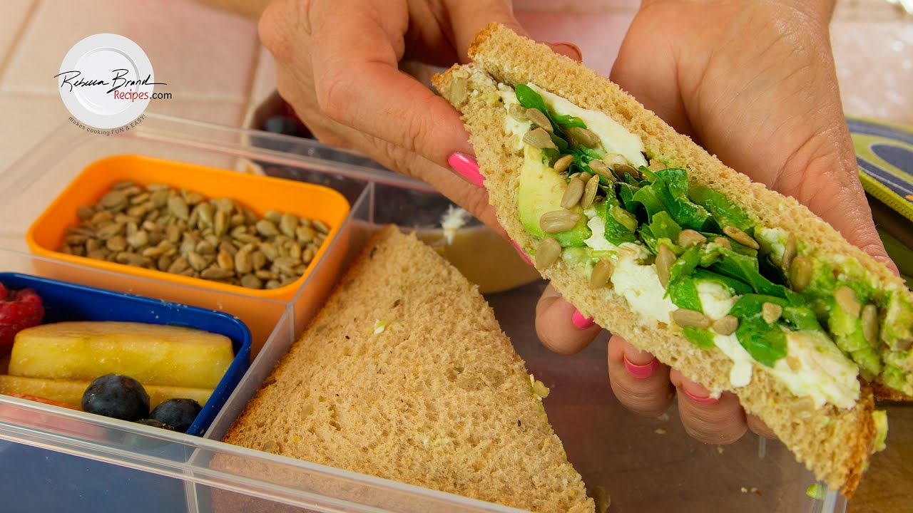 Healthy Kids School Lunch Ideas | Magic Apple Candy |  Avocado Sandwich