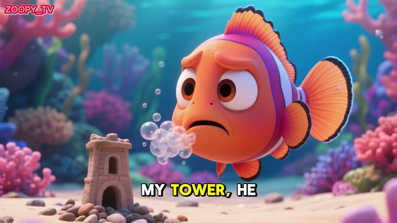 Finn the Fish Learns Calm | A Peaceful Story About Managing Big Feelings