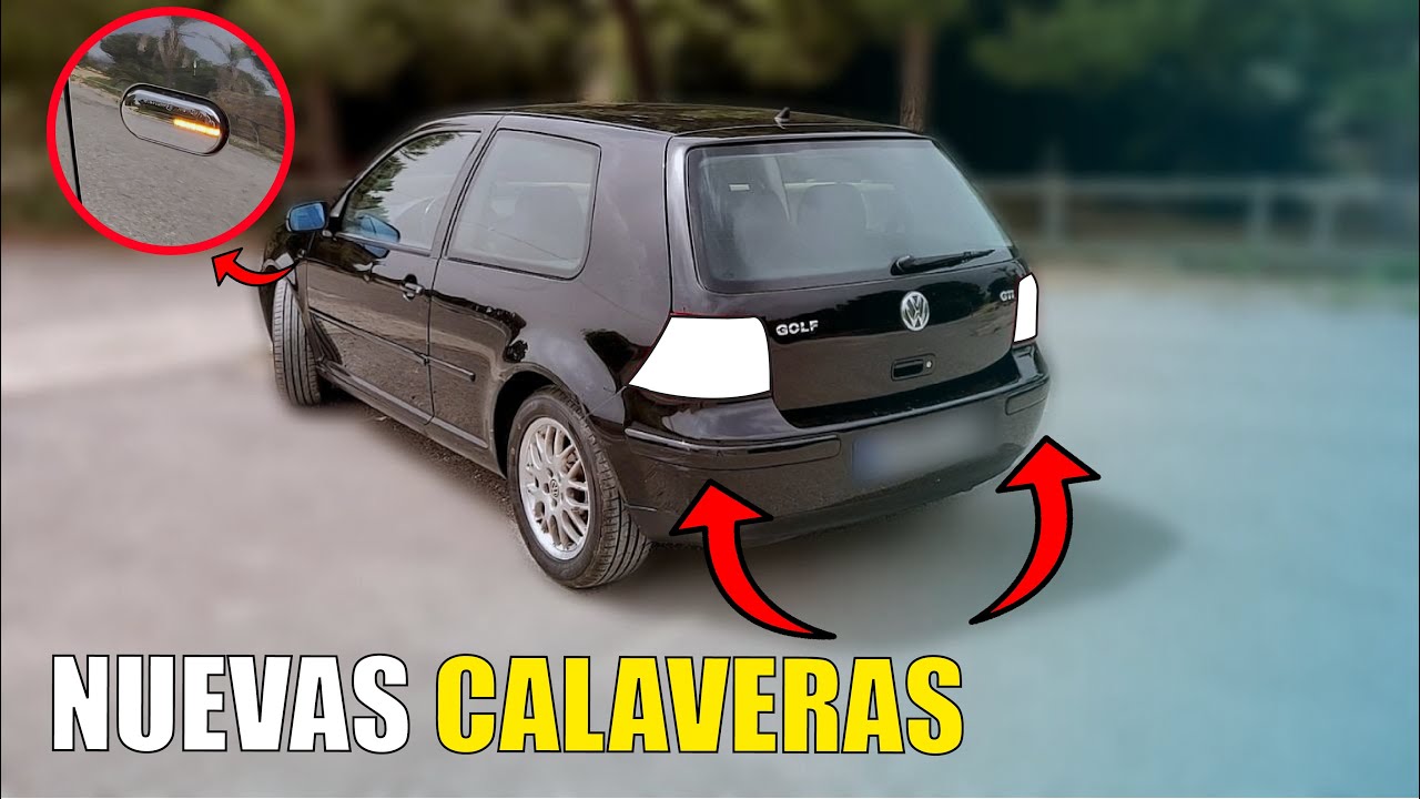 ⚡️ CAMBIO los FAROS traseros e Instalo INTERMITENTES DINÁMICOS a mi GOLF 4 | VW GOLF 4 GTI 1.8T Ep.6