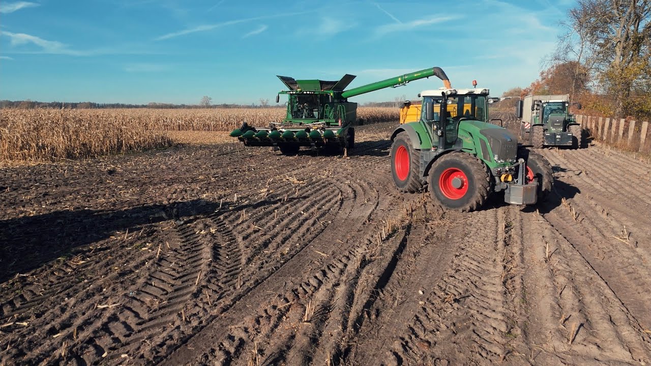 John deere s770 vs kukurydza