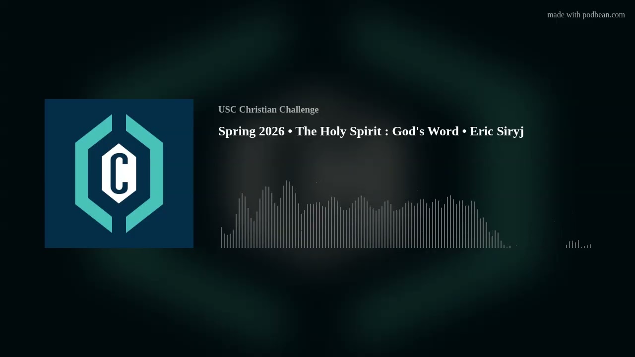 Spring 2026 • The Holy Spirit : God's Word • Eric Siryj