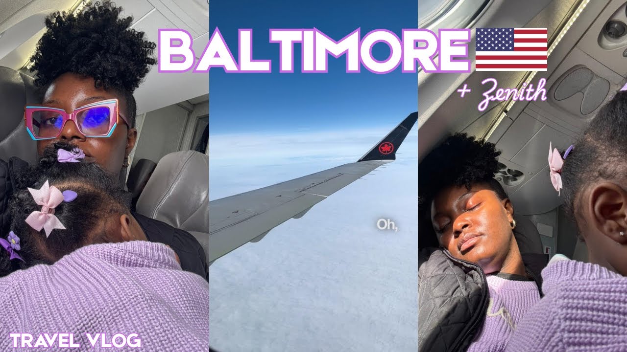 Homecoming: Christmas Journey to Baltimore with Baby Z #TravelVlog #ChristmasTravel #TravelWithBaby