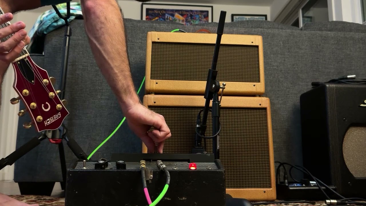 Echoplex to Reverb Unit To 5E3 Tweed Deluxe