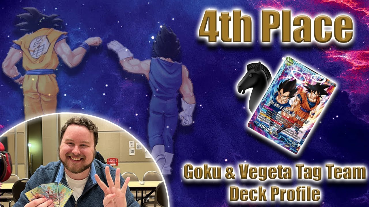 4th place U/Y Gogeta deck profile by Dane Reichenbach at the Peoria April Offline Regional!