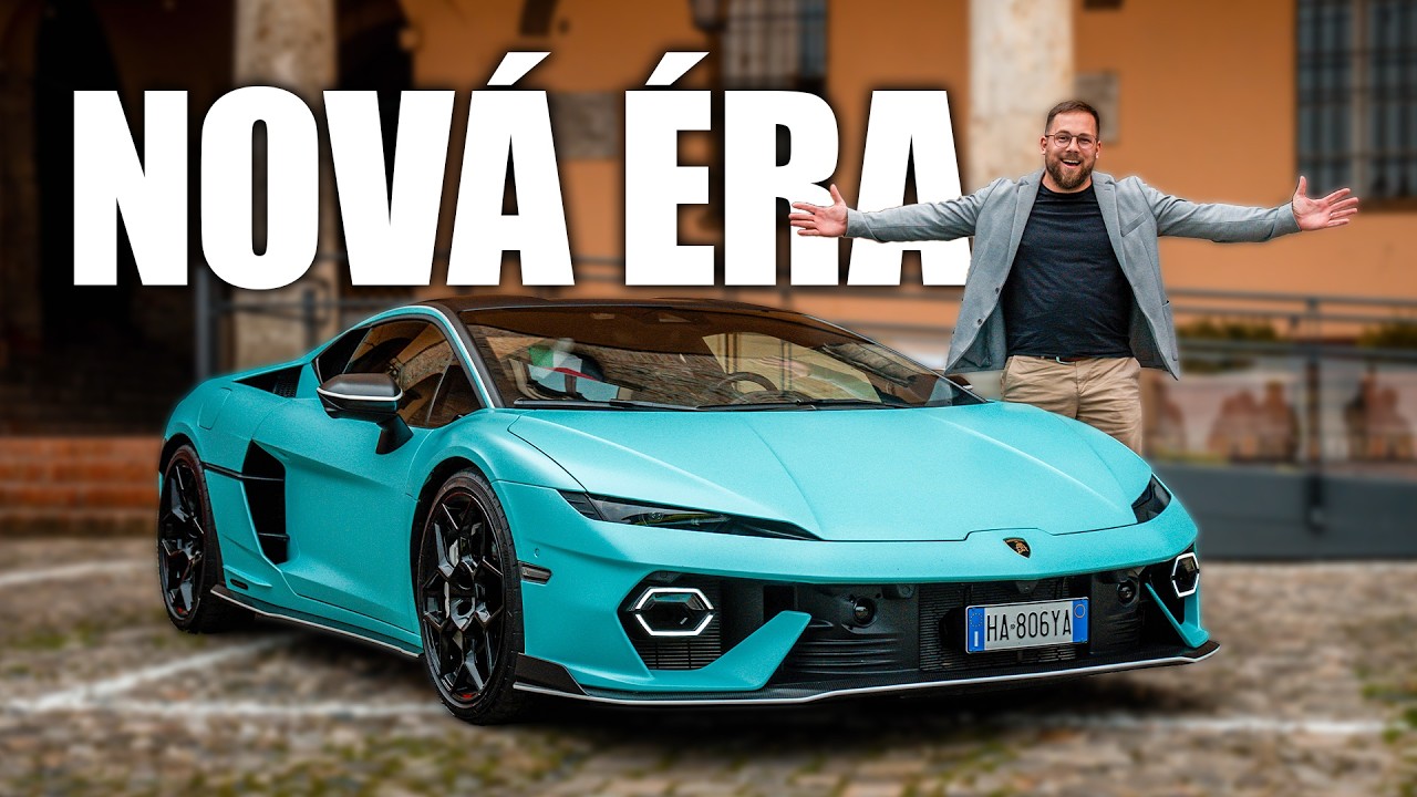 Úplně Jiné Než Huracan! Lamborghini Temerario Nás Hodně Překvapilo! | První jízda!
