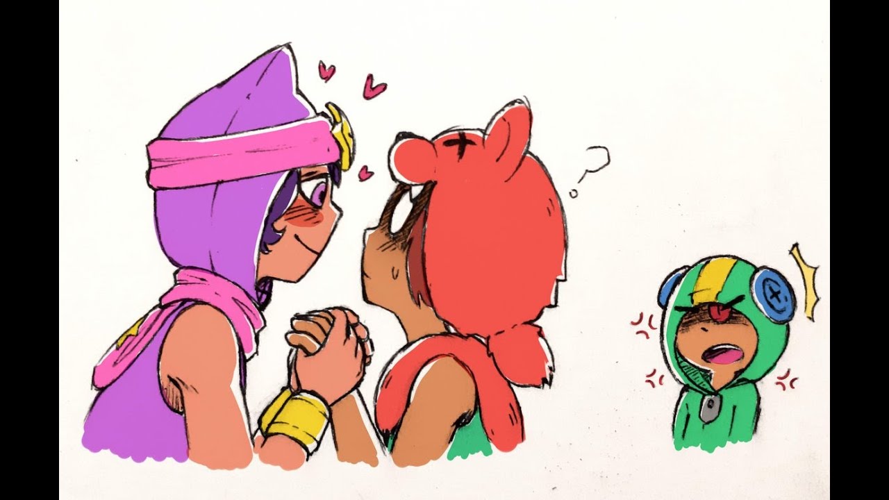 Sandy x Nita [BRAWL STARS] Cómic