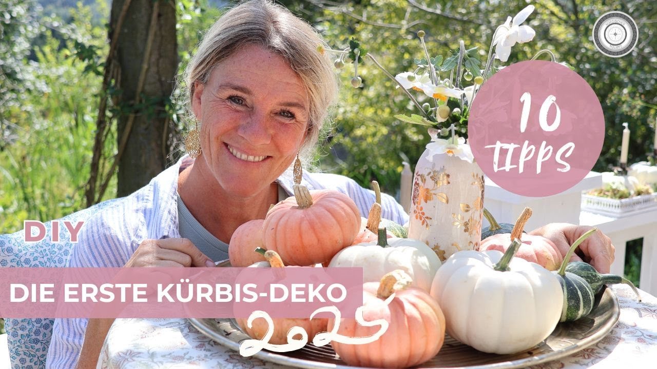 DIY - MEINE TOP 10 DEKOTIPPS mit KÜRBIS - Diese BASICS musst du kennen