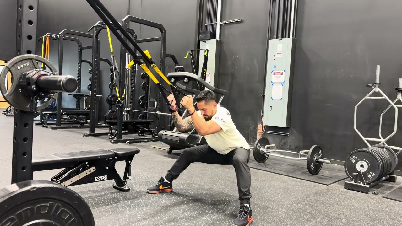 TRX Cossack Lunge 
