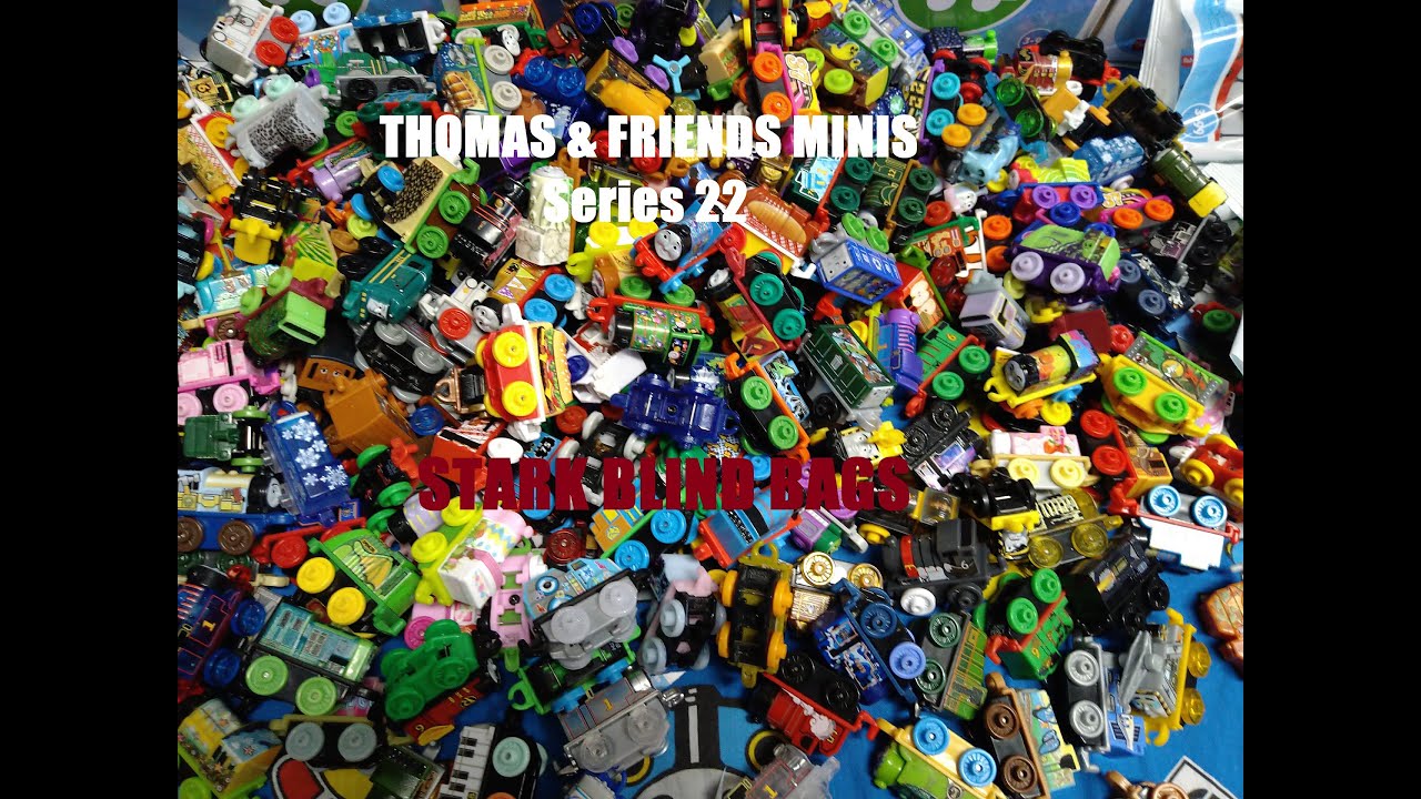 WE TRY COMPLETE THE SET - Thomas & Friends MINIS Series 22 2020/21 - Collectable Trains 48 in SET