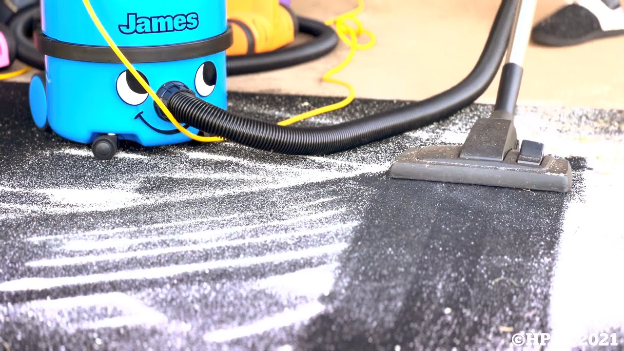 Numatic James Vacuuming Sand