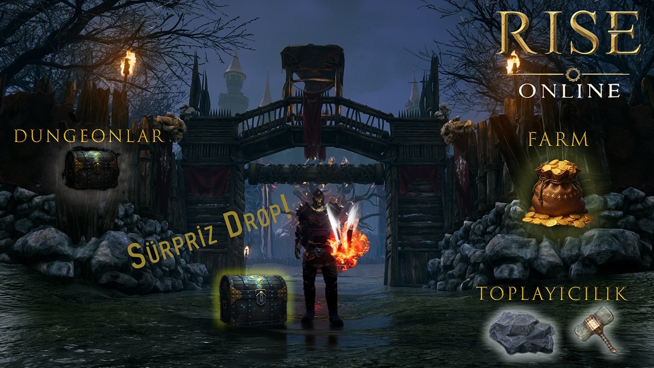 Rise Online: Sıfırdan Okçu Serisi | Dungeondan Gelen İlk Drop! | Bölüm: 2